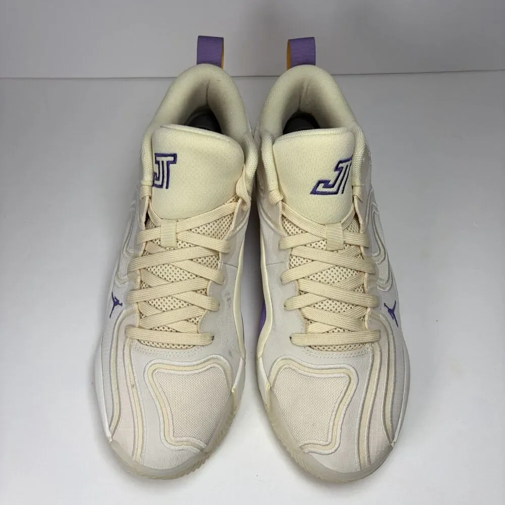 Nike Jordan Tatum 3 Highlights Sail Dark Iris Muslin HV5882-100 Men's Size 10.5